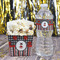Ladybugs & Stripes Water Bottle Label - w/ Favor Box
