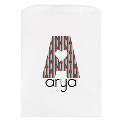 Ladybugs & Stripes Treat Bag (Personalized)