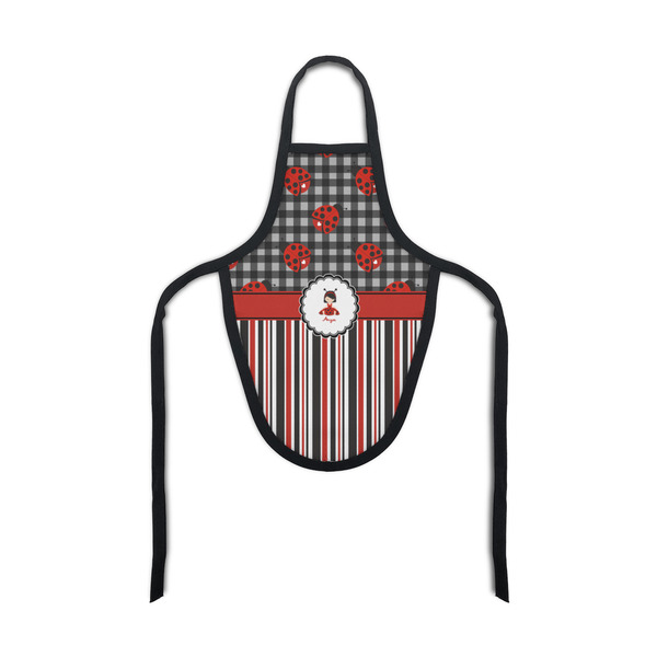 Custom Ladybugs & Stripes Bottle Apron (Personalized)