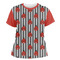 Ladybugs & Stripes Womens Crew Neck T Shirt - Main