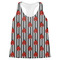 Ladybugs & Stripes Womens Racerback Tank Top - X Large