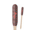 Ladybugs & Stripes Wooden Food Pick - Paddle - Closeup