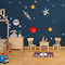 Ladybugs & Stripes Woven Floor Mat - LIFESTYLE (child's bedroom)