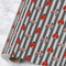 Ladybugs & Stripes Wrapping Paper Roll - Large - Main
