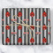 Ladybugs & Stripes Wrapping Paper Roll - Matte - Wrapped Box