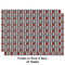 Ladybugs & Stripes Wrapping Paper Sheet - Double Sided - Front