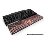 Ladybugs & Stripes Keyboard Wrist Rest (Personalized)
