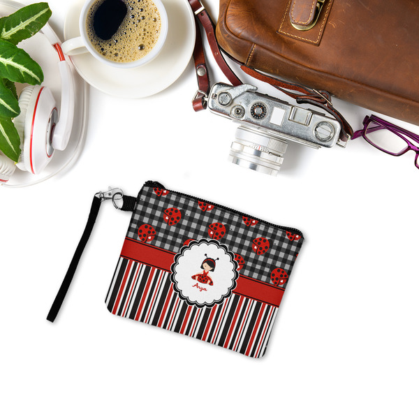 Ladybugs & Stripes Wristlet ID Cases - LIFESTYLE