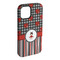 Ladybugs & Stripes iPhone Case - Rubber Lined - iPhone 15 Plus (Personalized)