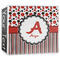Red & Black Dots & Stripes 3-Ring Binder - 3 inch (Personalized)
