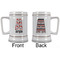 Red & Black Dots & Stripes Beer Stein - Approval