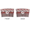 Red & Black Dots & Stripes Coffee Cup Sleeve - APPROVAL