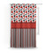 Red & Black Dots & Stripes Curtain Panel - Custom Size
