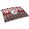 Red & Black Dots & Stripes Dog Beds - SMALL