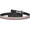 Red & Black Dots & Stripes Dog Leash w/ Metal Hook2