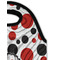 Red & Black Dots & Stripes Double Wine Tote - Detail 1 (new)