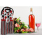 Red & Black Dots & Stripes Double Wine Tote - LIFESTYLE (new)