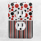 Red & Black Dots & Stripes Electric Outlet Plate - LIFESTYLE