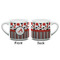 Red & Black Dots & Stripes Espresso Cup - 6oz (Double Shot) (APPROVAL)