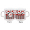 Red & Black Dots & Stripes Espresso Cup - Apvl