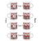 Red & Black Dots & Stripes Espresso Cup Set of 4 - Apvl