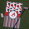 Red & Black Dots & Stripes Golf Towel Gift Set - Main