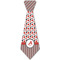 Red & Black Dots & Stripes Just Faux Tie