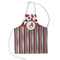 Red & Black Dots & Stripes Kid's Aprons - Small Approval