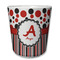 Red & Black Dots & Stripes Kids Cup - Front