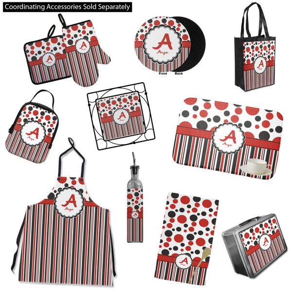 Red & Black Dots & Stripes Kitchen Accessories & Decor