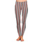 Red & Black Dots & Stripes Ladies Leggings - 2X-Large