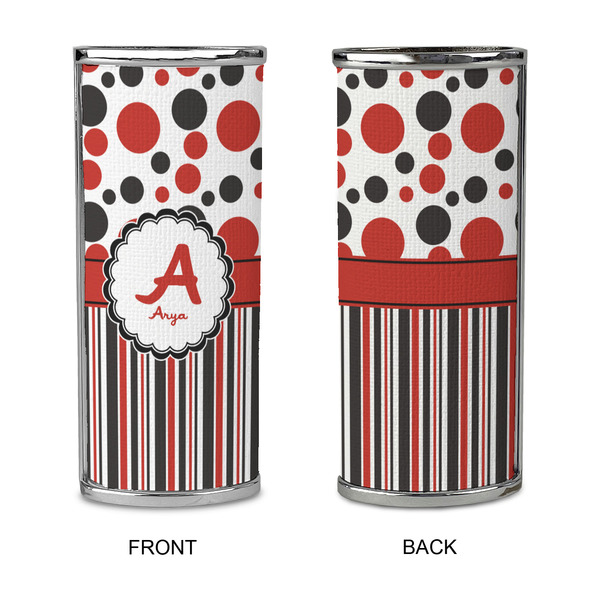 Red & Black Dots & Stripes Lighter Case - APPROVAL