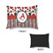 Red & Black Dots & Stripes Outdoor Dog Beds - Small - APPROVAL