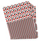 Red & Black Dots & Stripes Page Dividers - Set of 5 - Main/Front