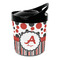 Red & Black Dots & Stripes Plastic Ice Bucket (Personalized)