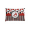 Red & Black Dots & Stripes Pillow Case - Toddler (Personalized)