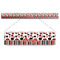 Red & Black Dots & Stripes Plastic Ruler - 12" - PARENT MAIN