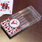Red & Black Dots & Stripes Playing Cards - In Package