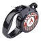 Red & Black Dots & Stripes Retractable Dog Leash - Angle