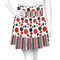 Red & Black Dots & Stripes Skater Skirt - X Large