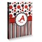 Red & Black Dots & Stripes Soft Cover Journal - Main