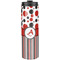 Red & Black Dots & Stripes Stainless Steel Skinny Tumbler - 20 oz (Personalized)
