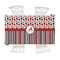 Red & Black Dots & Stripes Tablecloth - 58"x102" (Personalized)