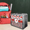 Red & Black Dots & Stripes Tin Lunchbox - LIFESTYLE
