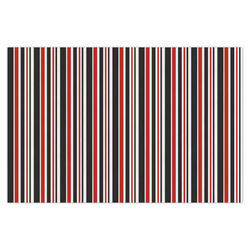 Red & Black Dots & Stripes Tissue Paper Sheets - X-Large - Heavyweight