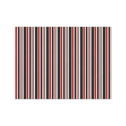 Red & Black Dots & Stripes Tissue Paper Sheets - Medium - Lightweight