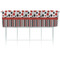 Red & Black Dots & Stripes Valance