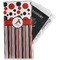 Red & Black Dots & Stripes Travel Document Holder
