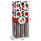 Red & Black Dots & Stripes Wine Gift Bag - Dimensions