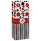 Red & Black Dots & Stripes Wine Gift Bag - Gloss - Main
